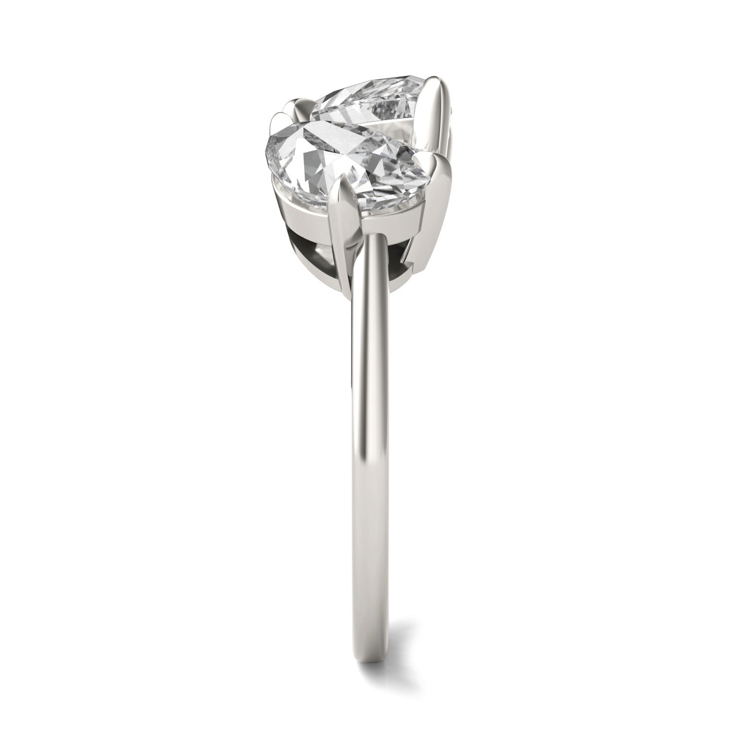 3.30 CTW DEW Marquise Forever One™ Moissanite Classic Toi et Moi Ring