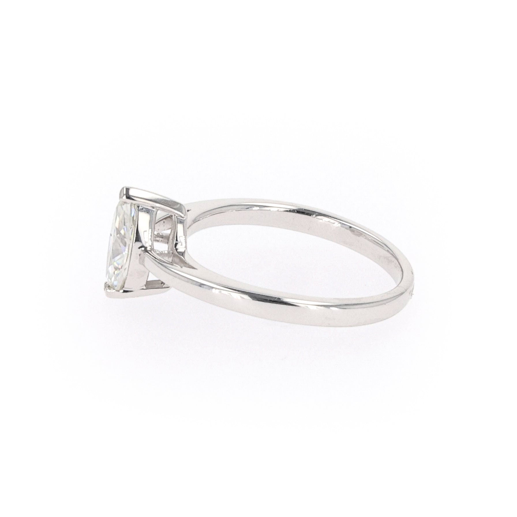 0.70 CTW DEW Marquise Forever Classic™ Moissanite Ring