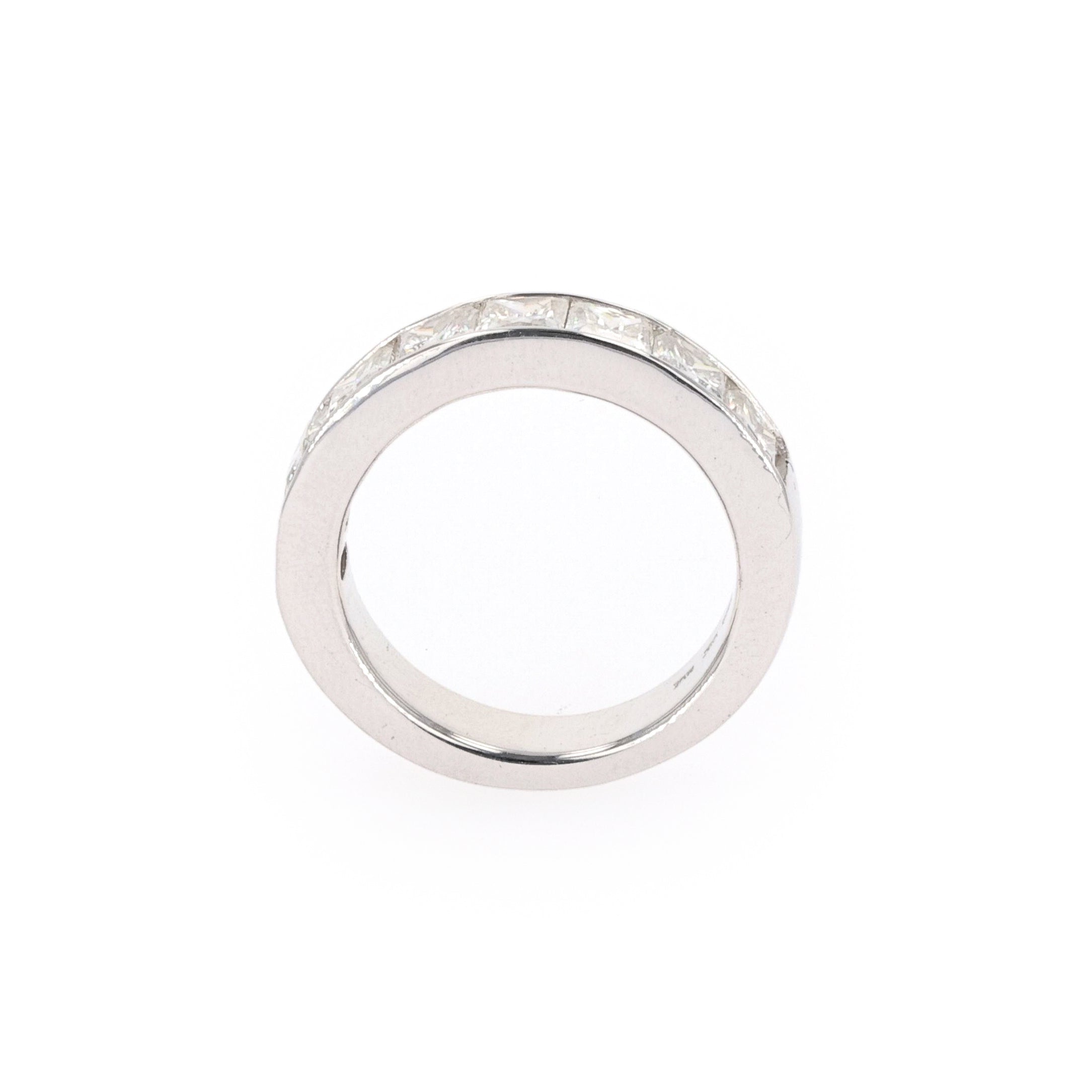 2.96 CTW DEW Princess Forever Classic™ Moissanite Ring