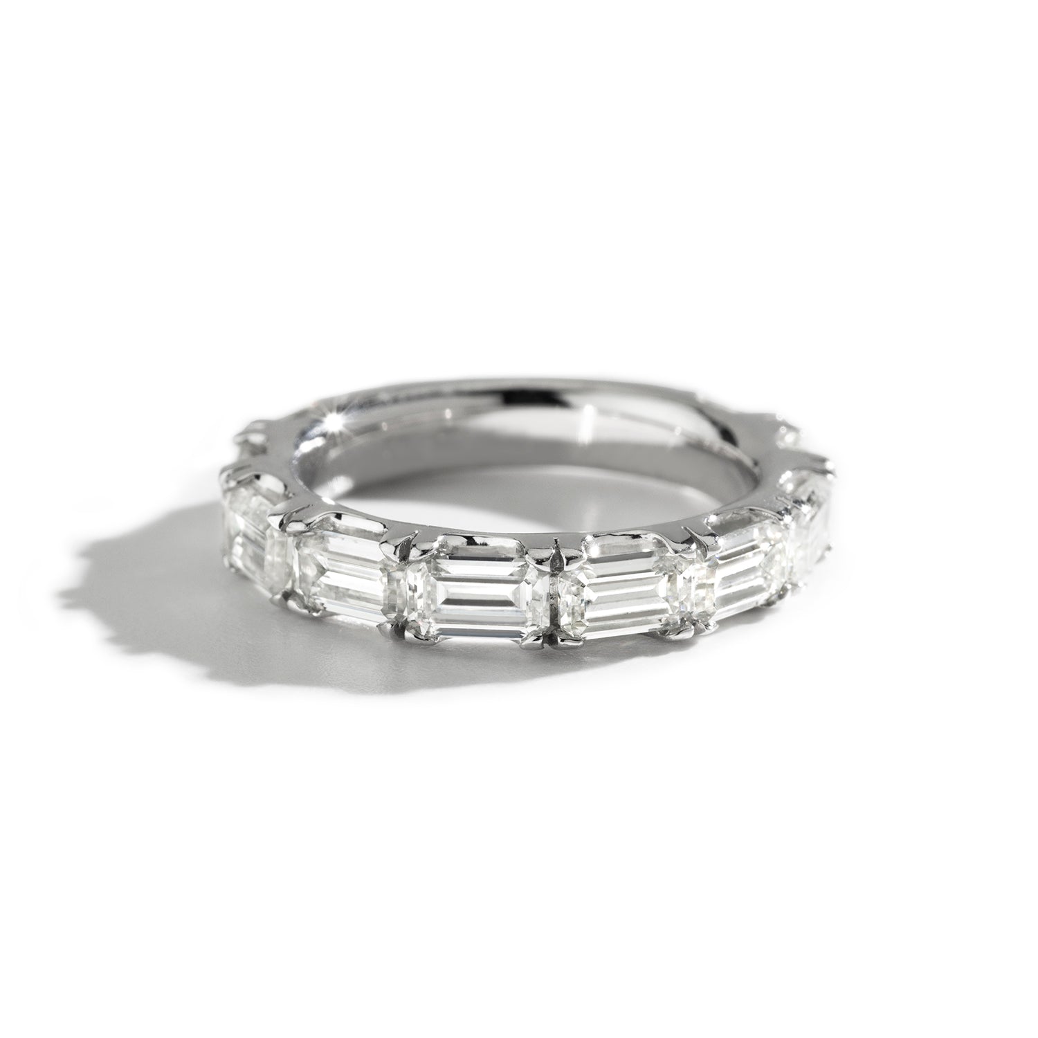 2.70 CTW DEW Emerald Forever Classic™ Moissanite Ring
