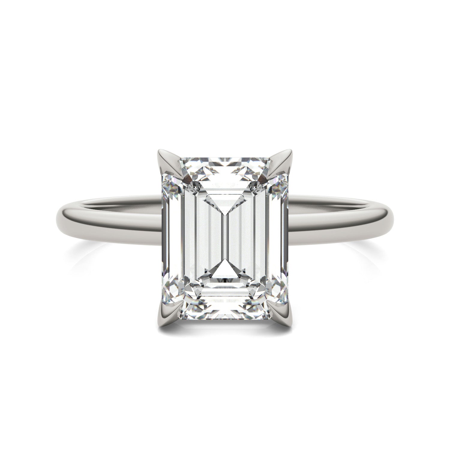 3 CTW Emerald Caydia® Lab Grown Diamond Ring