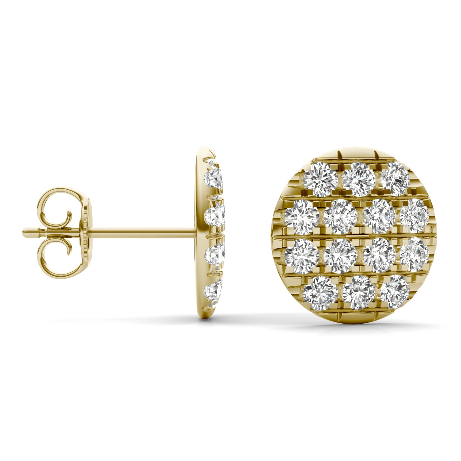 1 CTW Round Caydia® Lab Grown Diamond Earrings