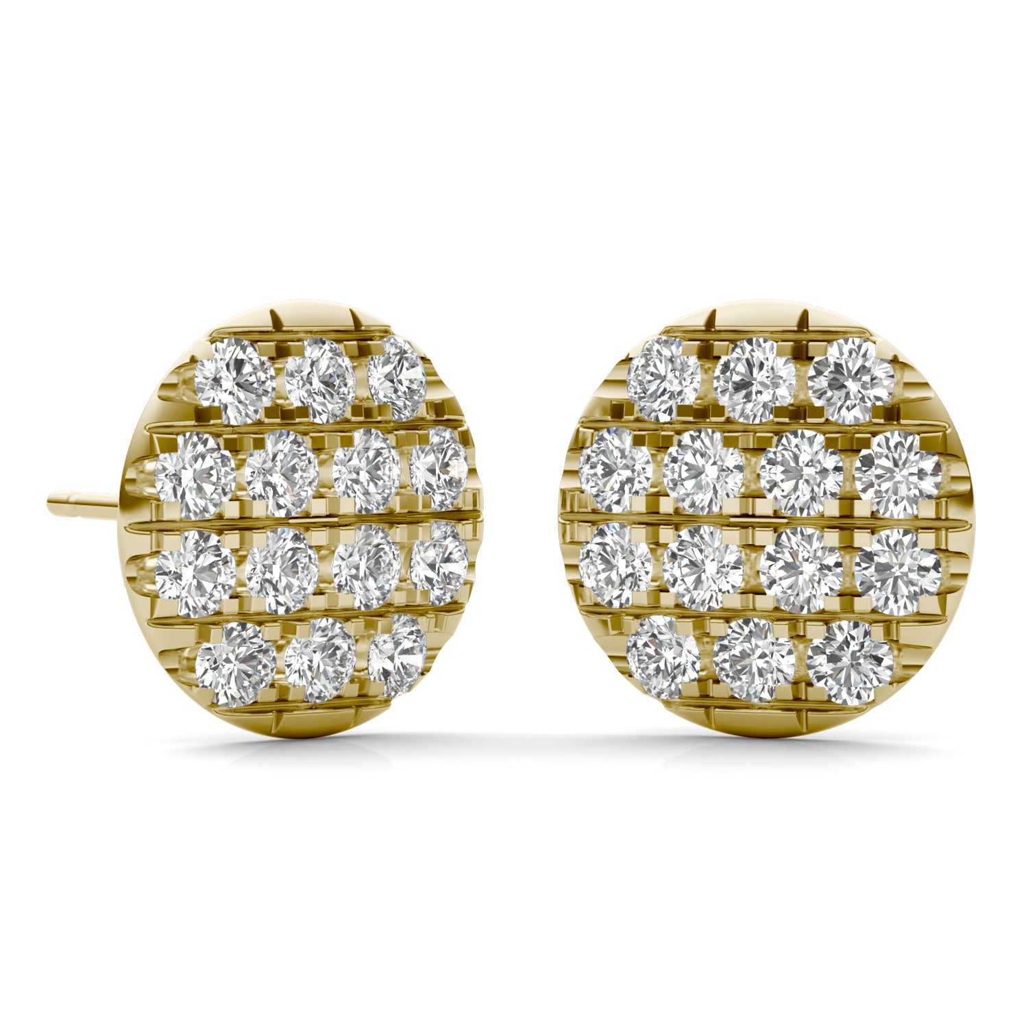 1 CTW Round Caydia® Lab Grown Diamond Earrings
