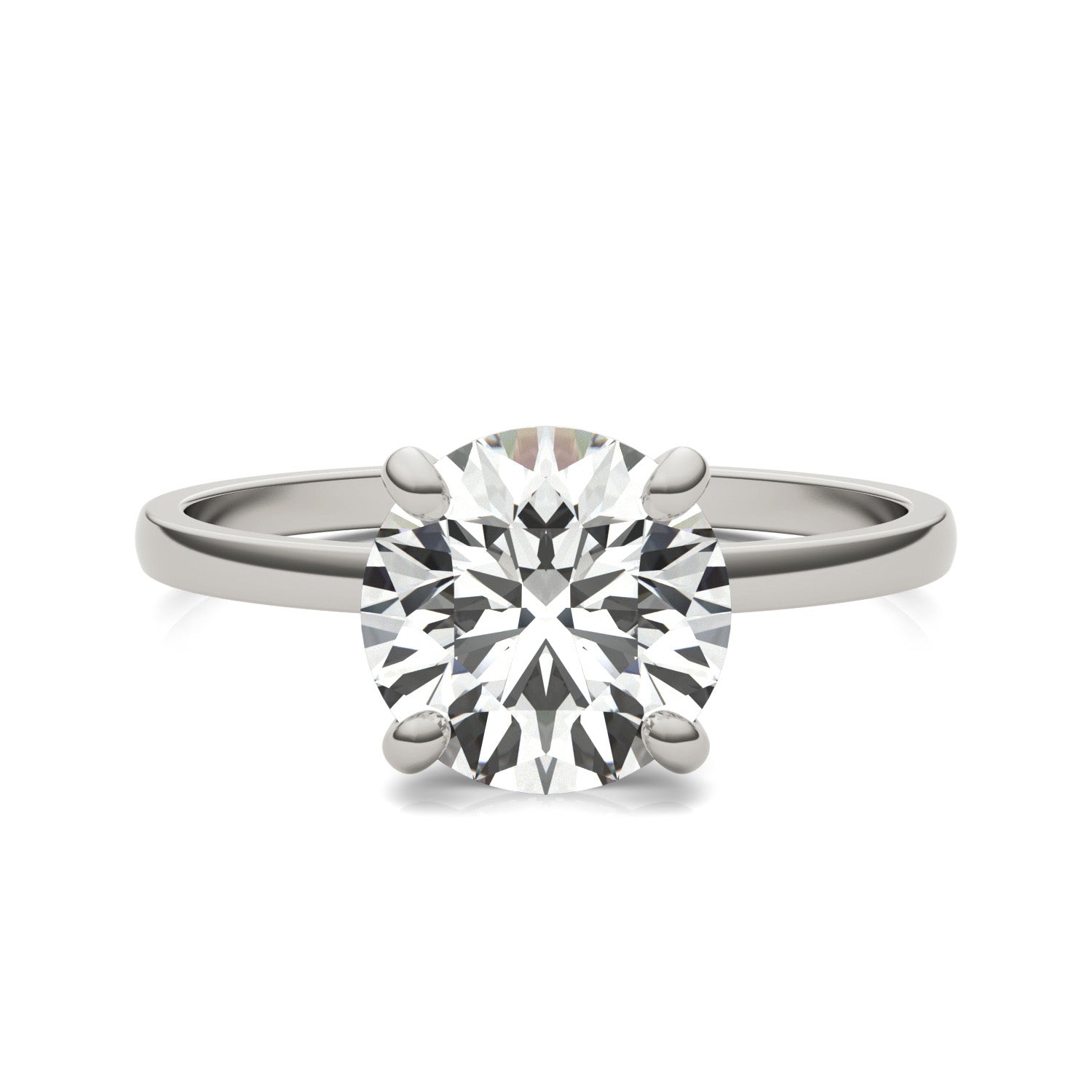 2 CTW Round Caydia® Lab Grown Diamond Classic Solitaire Ring