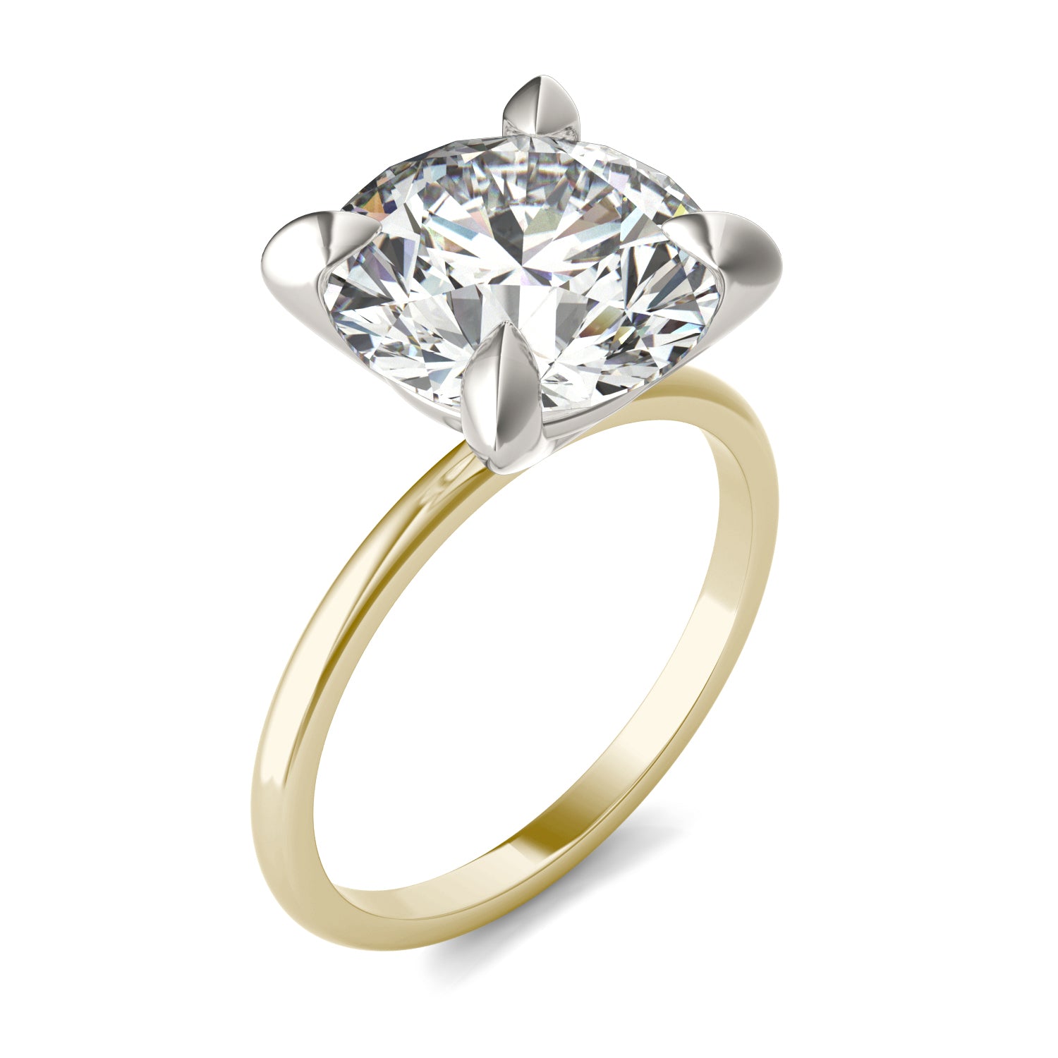 5 CTW Round Caydia® Lab Grown Diamond Classic Solitaire Ring