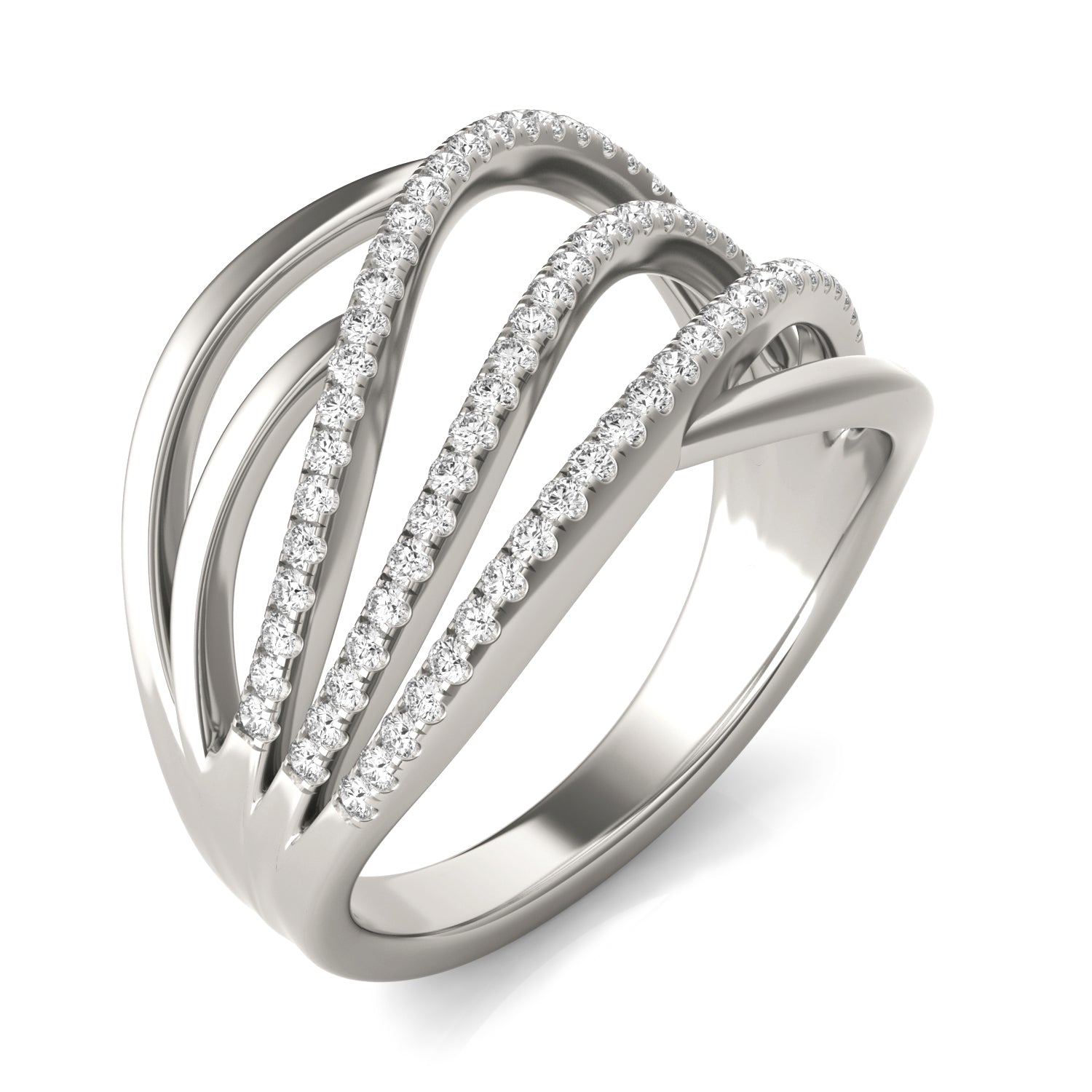 1/2 CTW Round Caydia® Lab Grown Diamond Ring