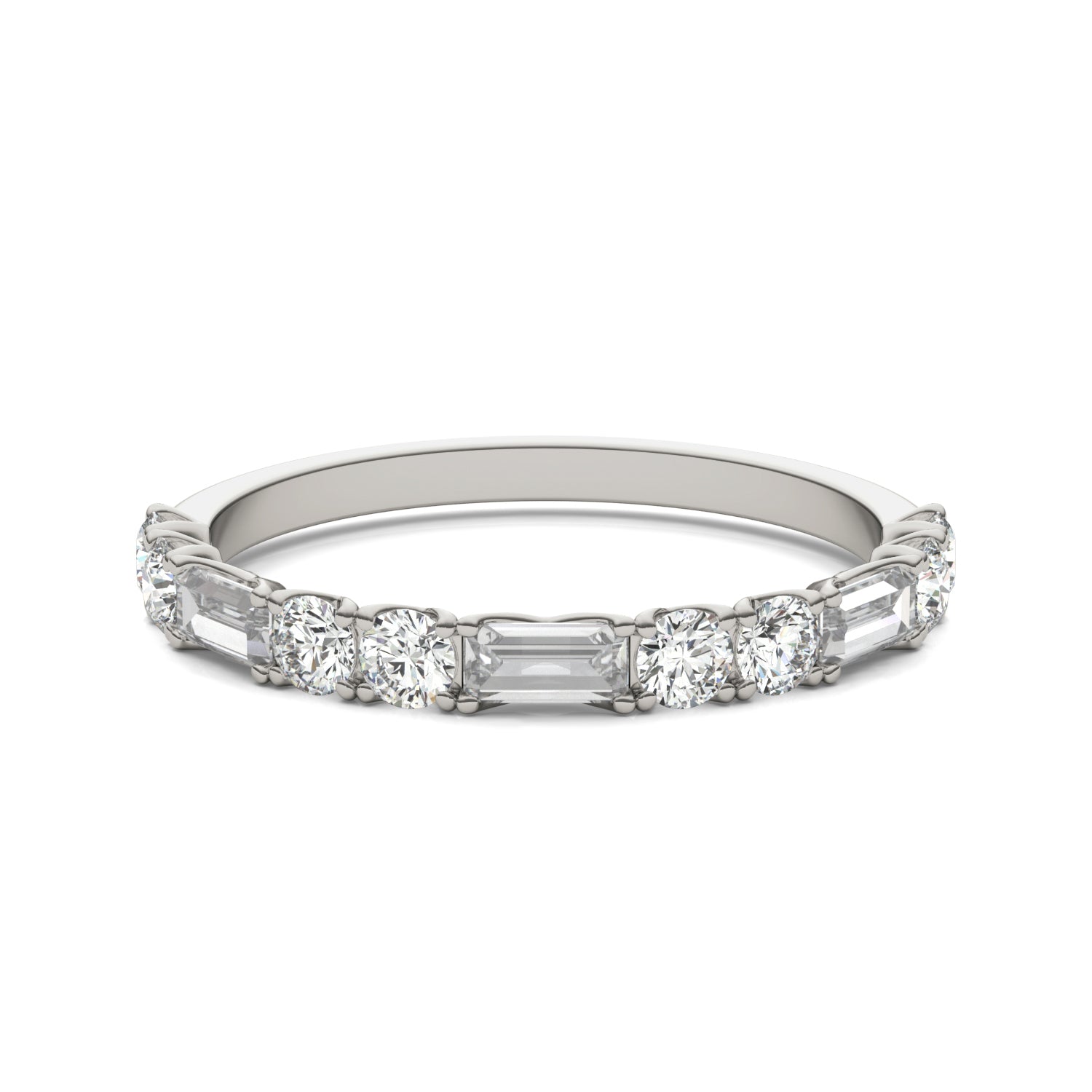 7/8 CTW Straight Baguette Caydia® Lab Grown Diamond Ring