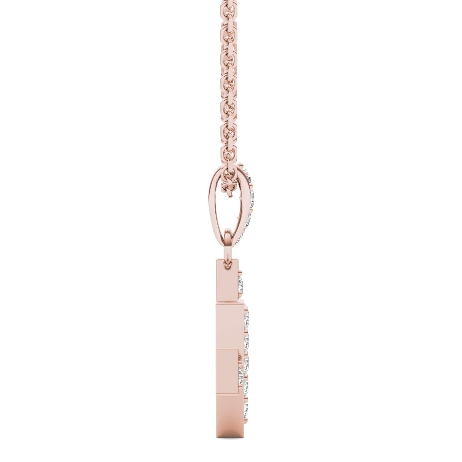 2/5 CTW Round Caydia® Lab Grown Diamond Necklace