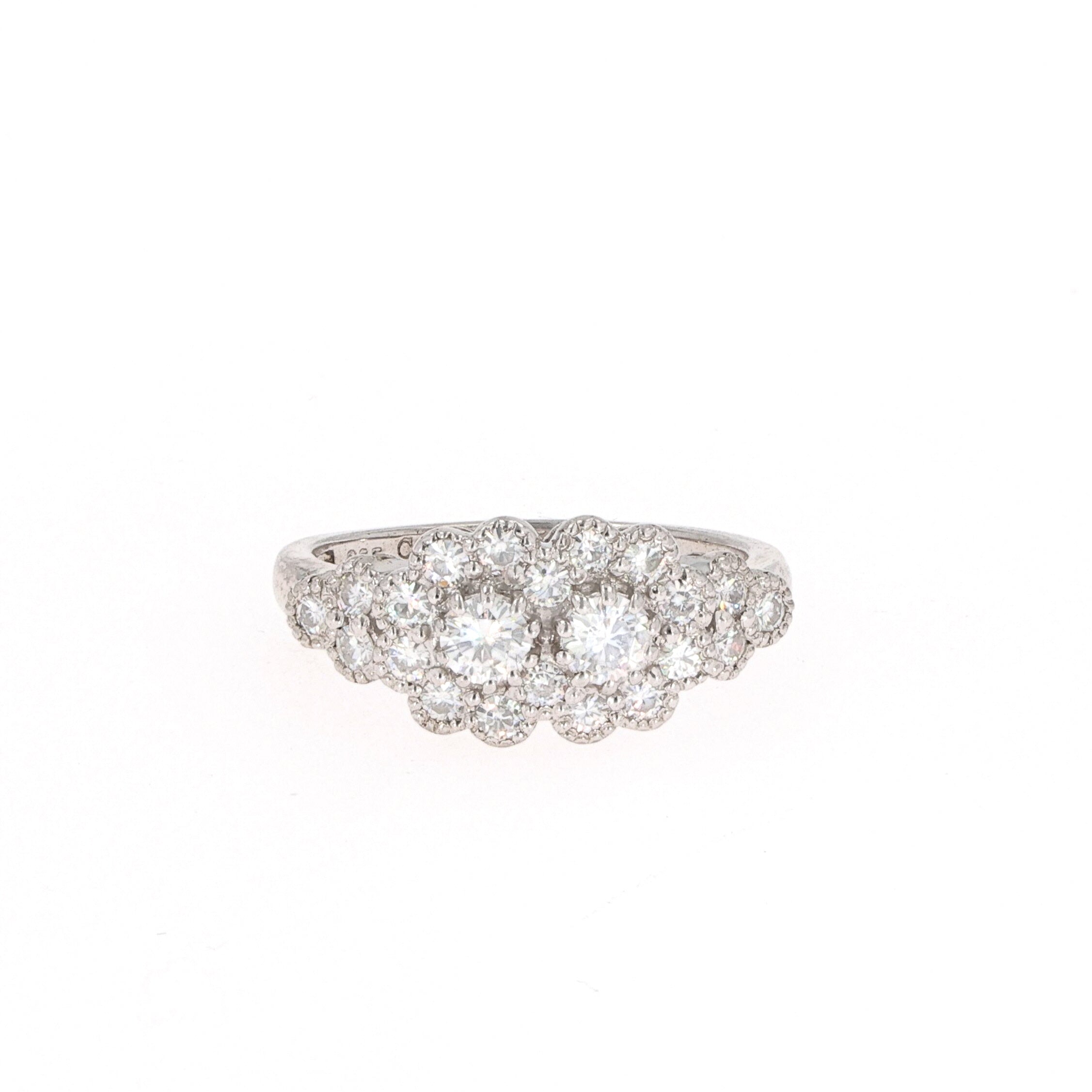 0.92 CTW DEW Round Forever Classic™ Moissanite Ring