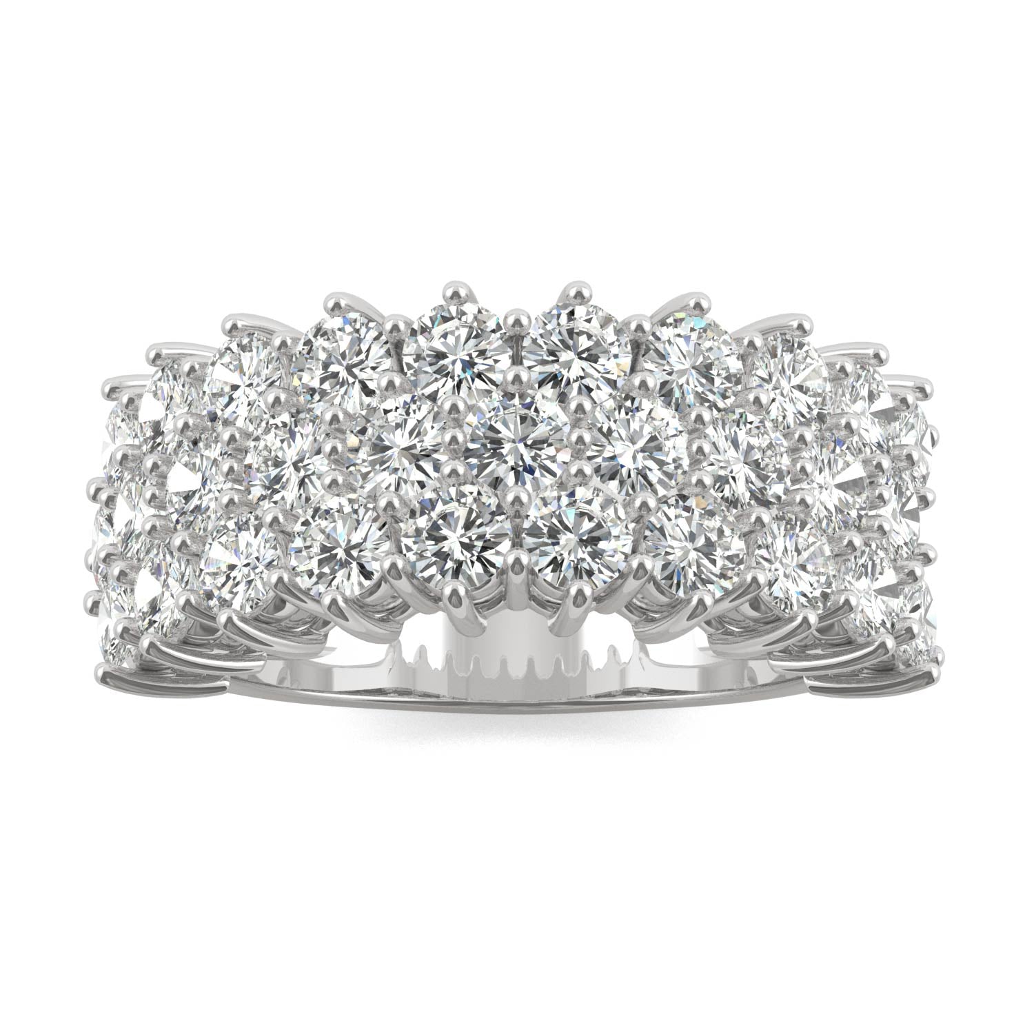3.00 CTW DEW Round Forever Bright™ Moissanite Ring