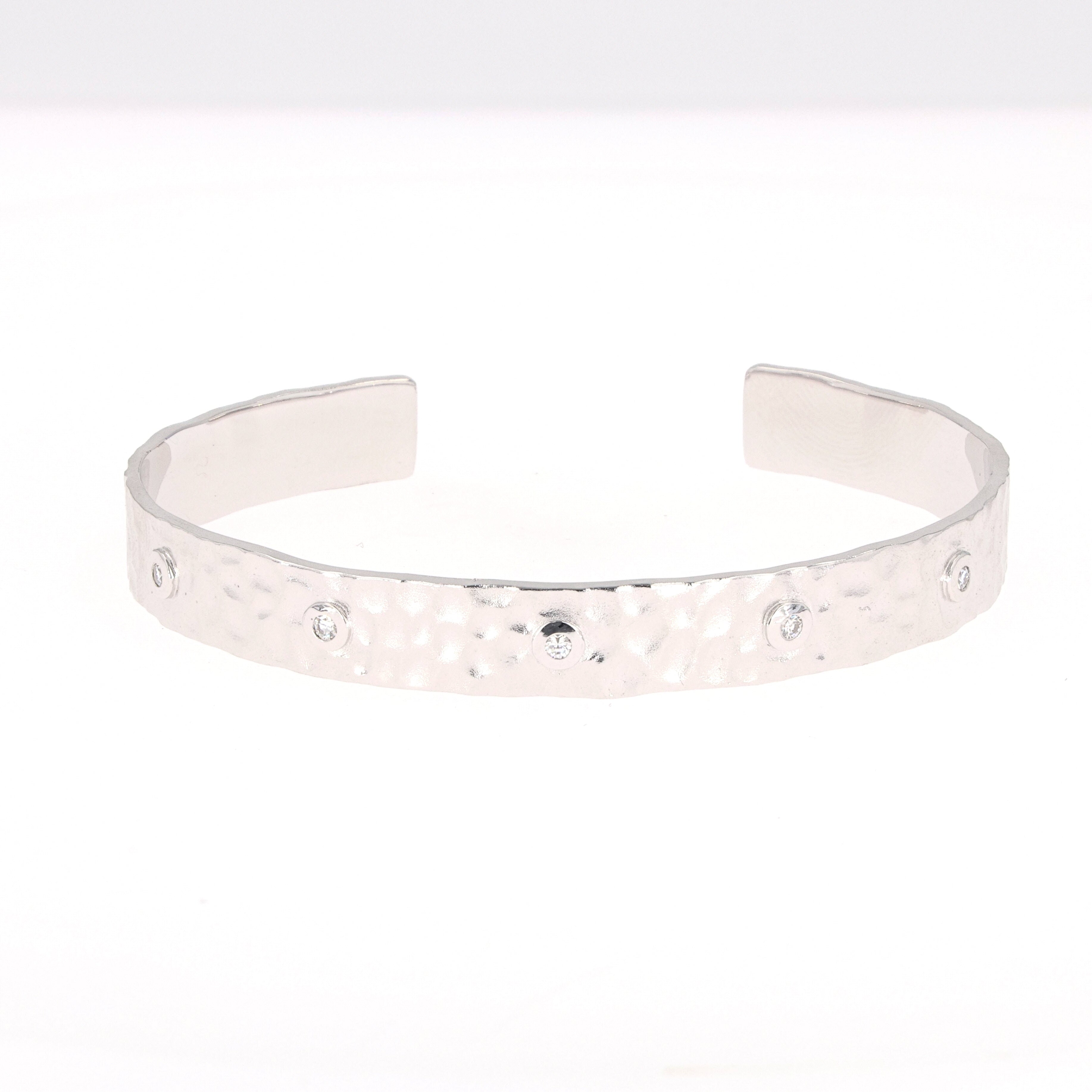 0.13 CTW DEW Round Forever Classic™ Moissanite Bracelet