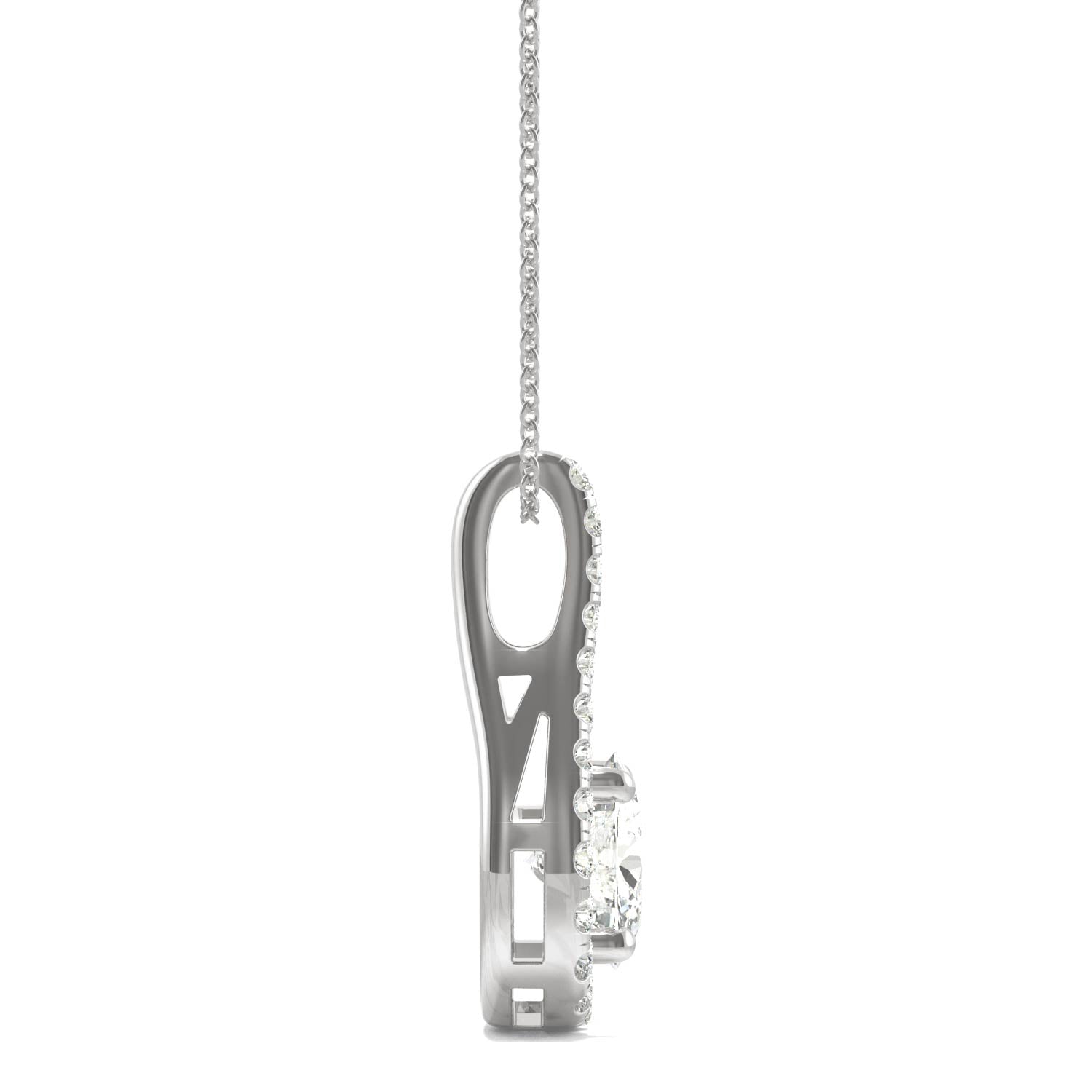 1.61 CTW DEW Round Forever Bright™ Moissanite Necklace