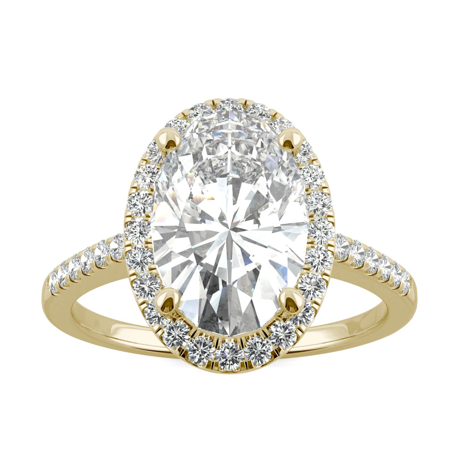 4.75 CTW DEW Elongated Oval Forever Bright™ Moissanite Ring