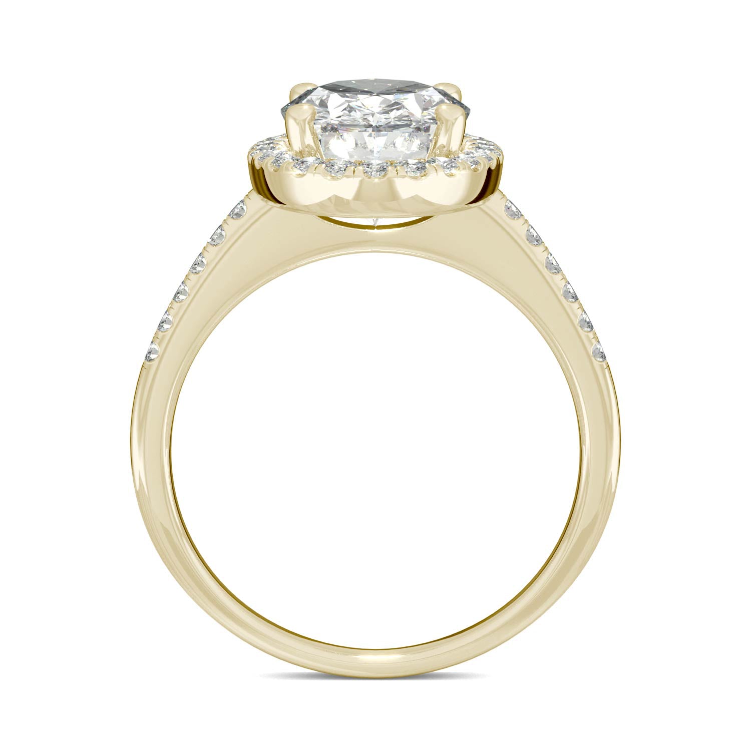4.75 CTW DEW Elongated Oval Forever Bright™ Moissanite Ring