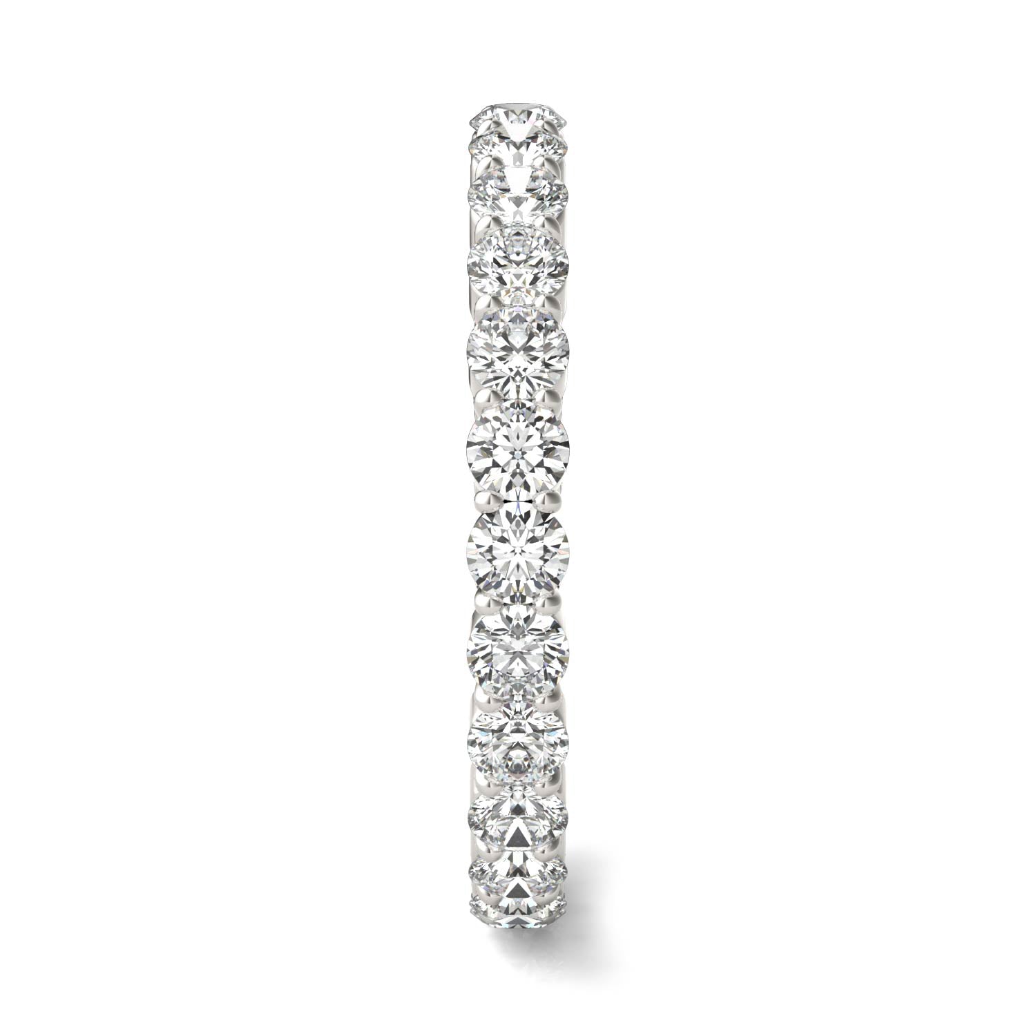 1 1/3 CTW Round Caydia® Lab Grown Diamond Scallop Edge Eternity Band Ring