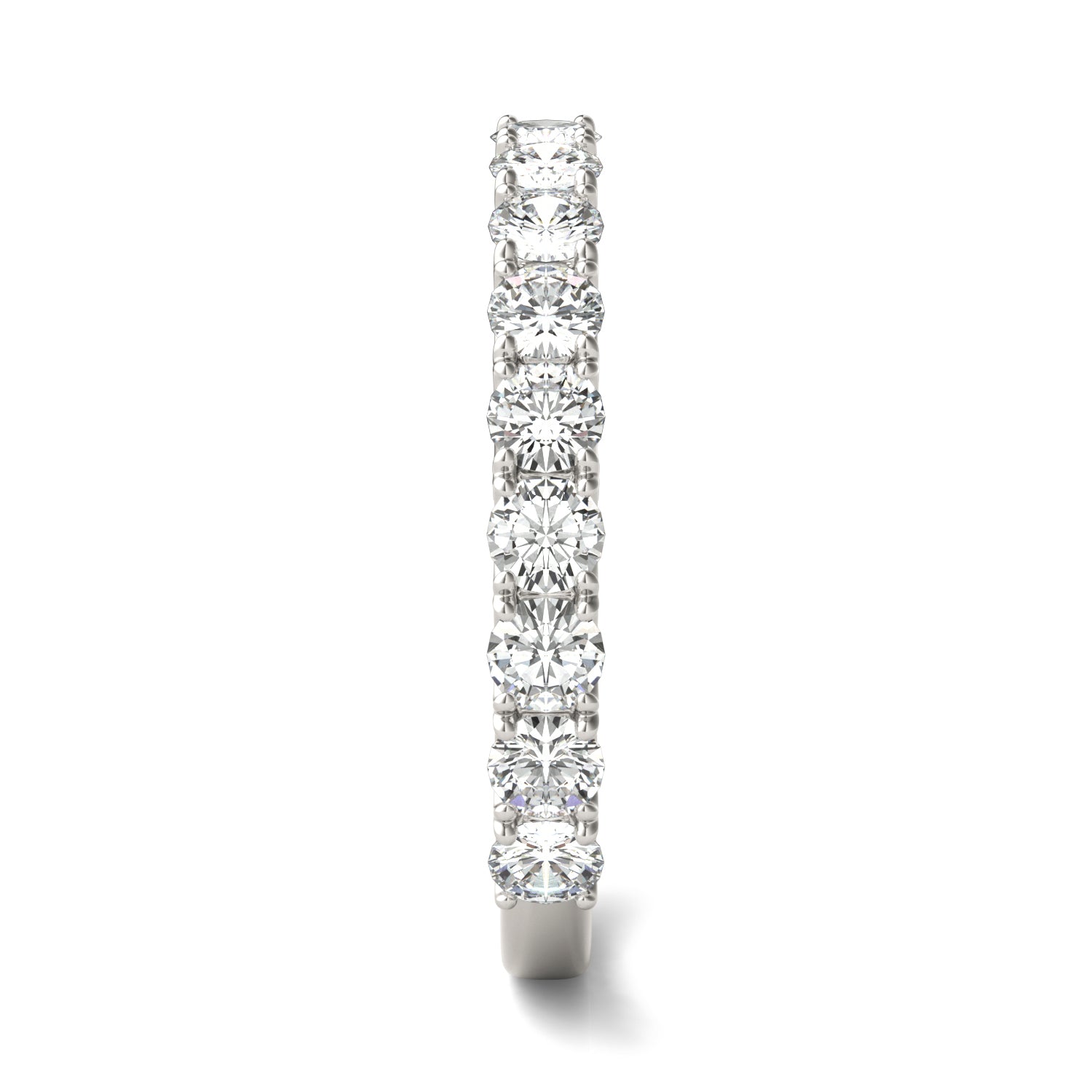 1.02 CTW DEW Round Forever One™ Moissanite Ring