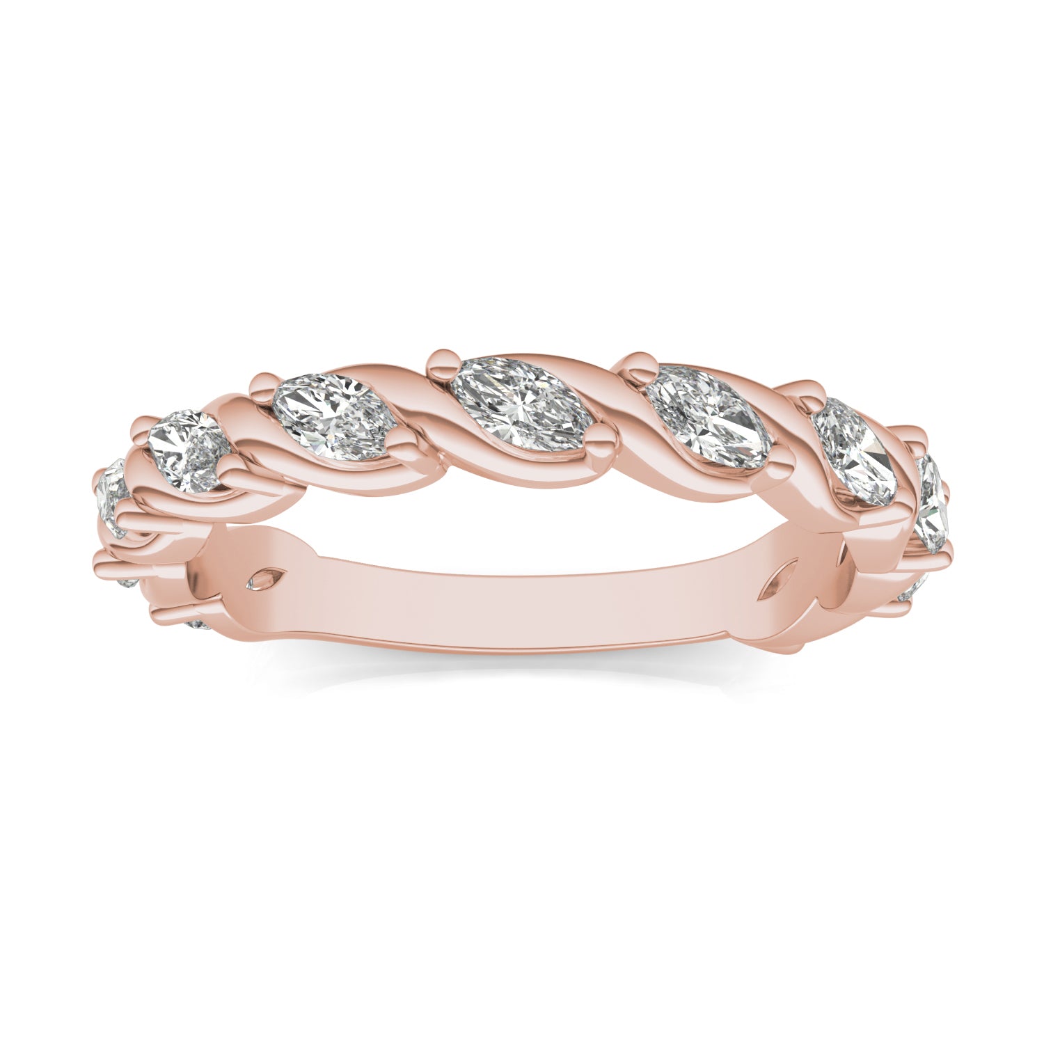 0.77 CTW DEW Marquise Forever Bright™ Moissanite Ring