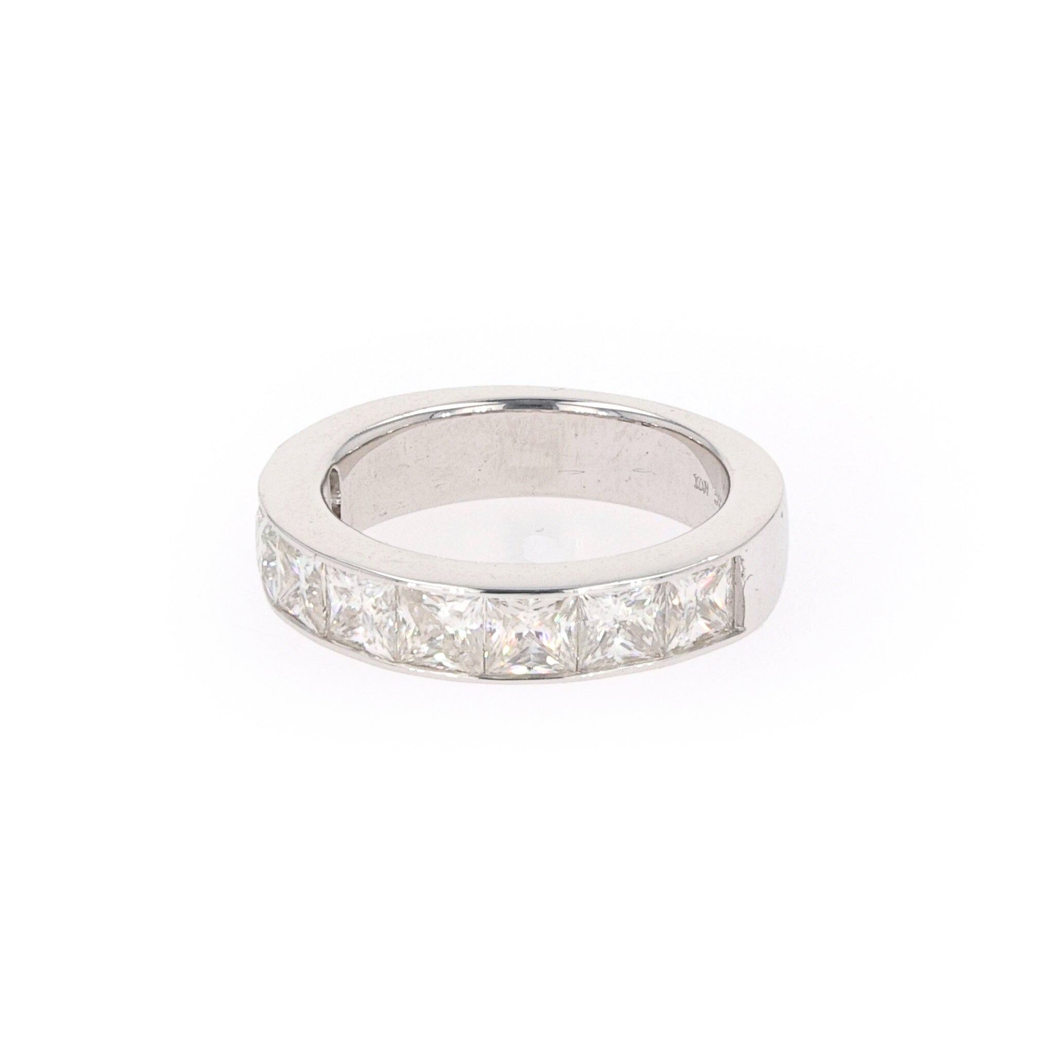 2.96 CTW DEW Princess Forever Classic™ Moissanite Ring