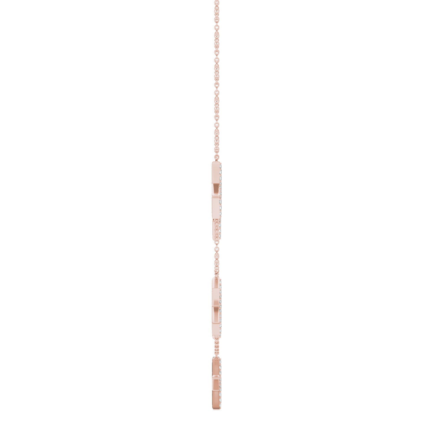 2/3 CTW Round Caydia® Lab Grown Diamond Star Station Necklace