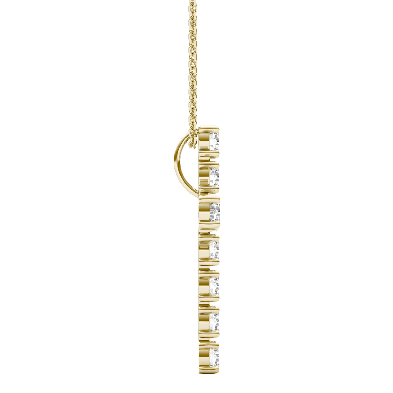 2 1/5 CTW Round Caydia® Lab Grown Diamond Necklace